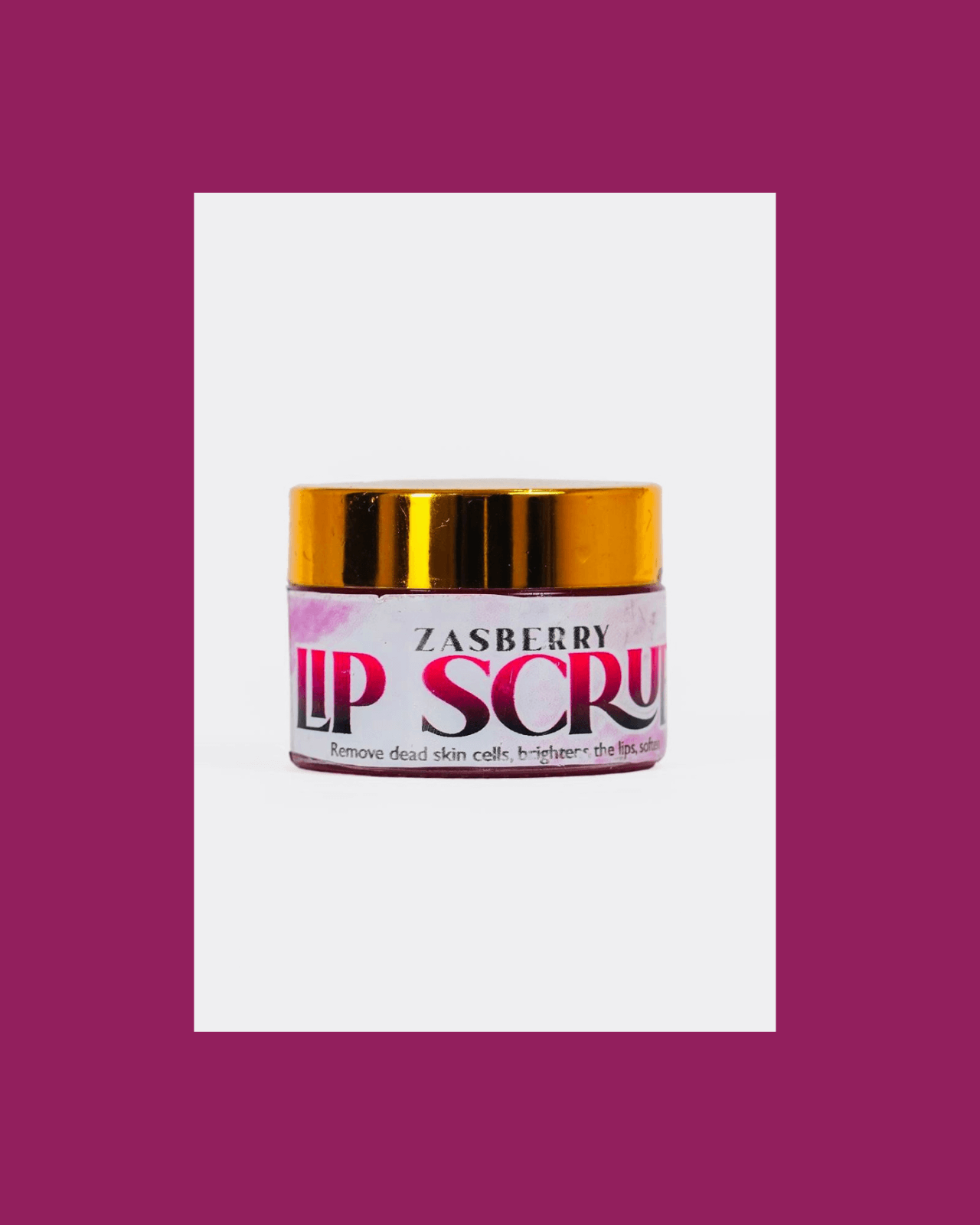 Zasberry Exfoliating Lip Scrub - Image 2