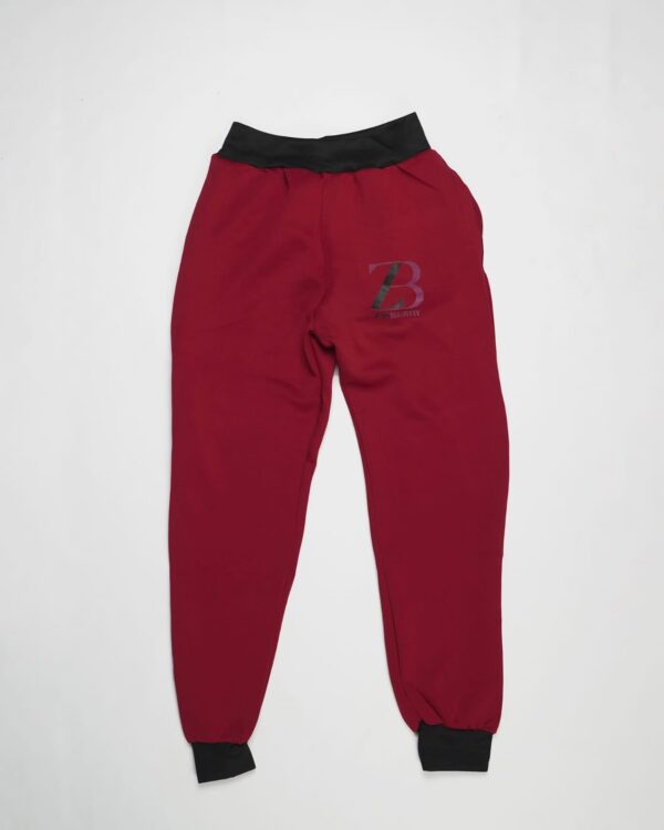 Zasberry Unisex Red Hoodie Pants