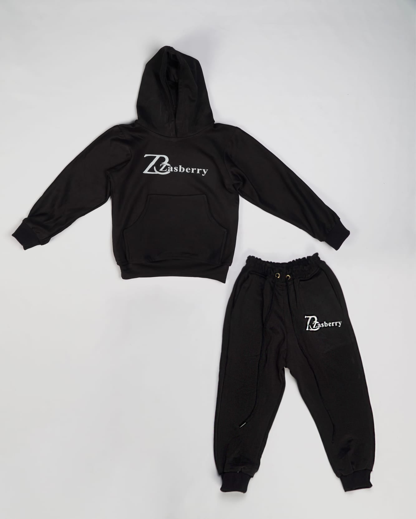 Zasberry Unisex Kid's Hoodies Set With Logo - Image 2