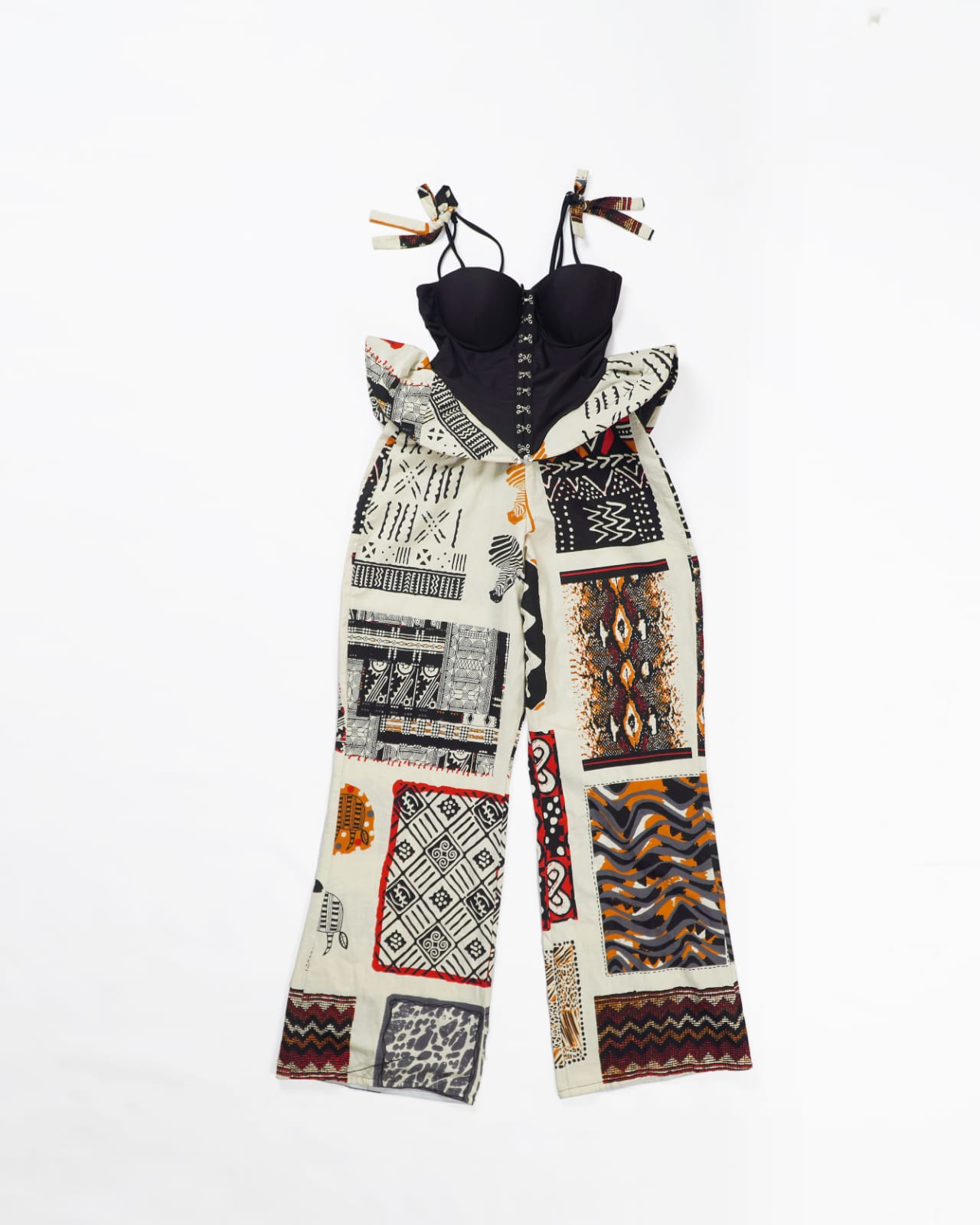 Zasberry African Fabric Unique Jumpsuits - Image 2