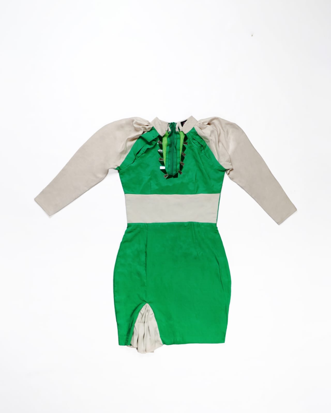 Zasberry Luxury Two Stone Silk Dress - Image 2