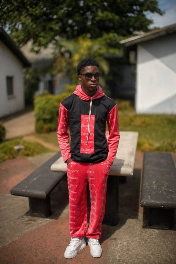 Zasberry Midnight Rose Hoodie & Long Set – Signature Edition