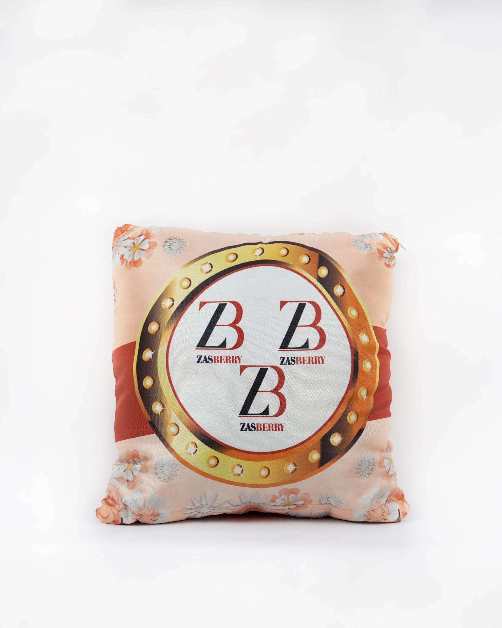 Zasberry Yellow Design Throw Pillow - Image 2