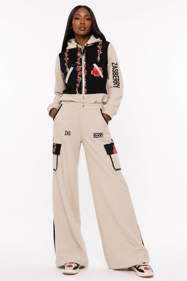 Zasberry Blossom Luxe Cargo Tracksuit