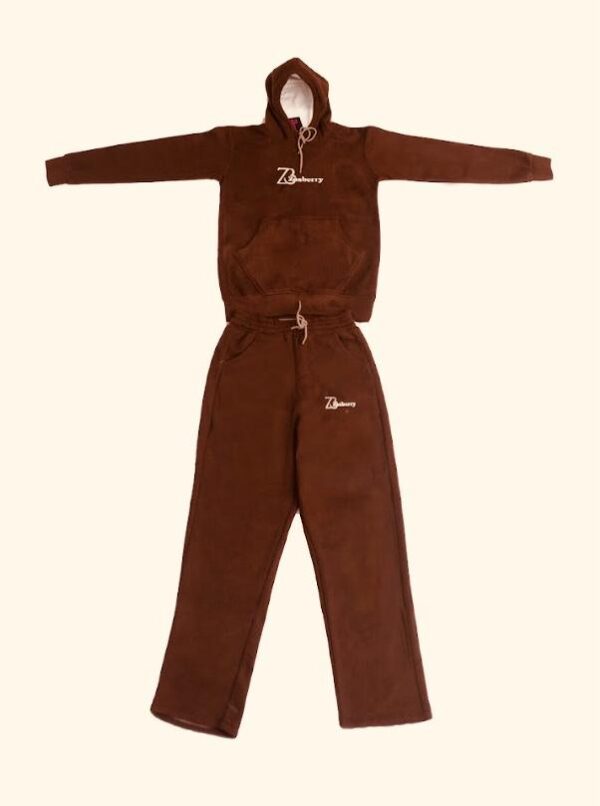Zasberry Mocha Luxe Hoodie Set